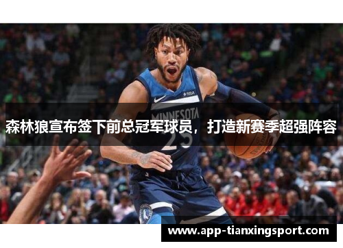 森林狼宣布签下前总冠军球员，打造新赛季超强阵容